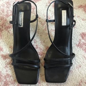 Topshop strappy square toe heeled sandals BNWT 7.5